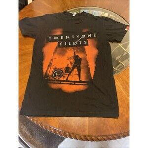 Twenty One 21 Pilots Concert Tour Emotional Roadshow 2017 T-Shirt S Black